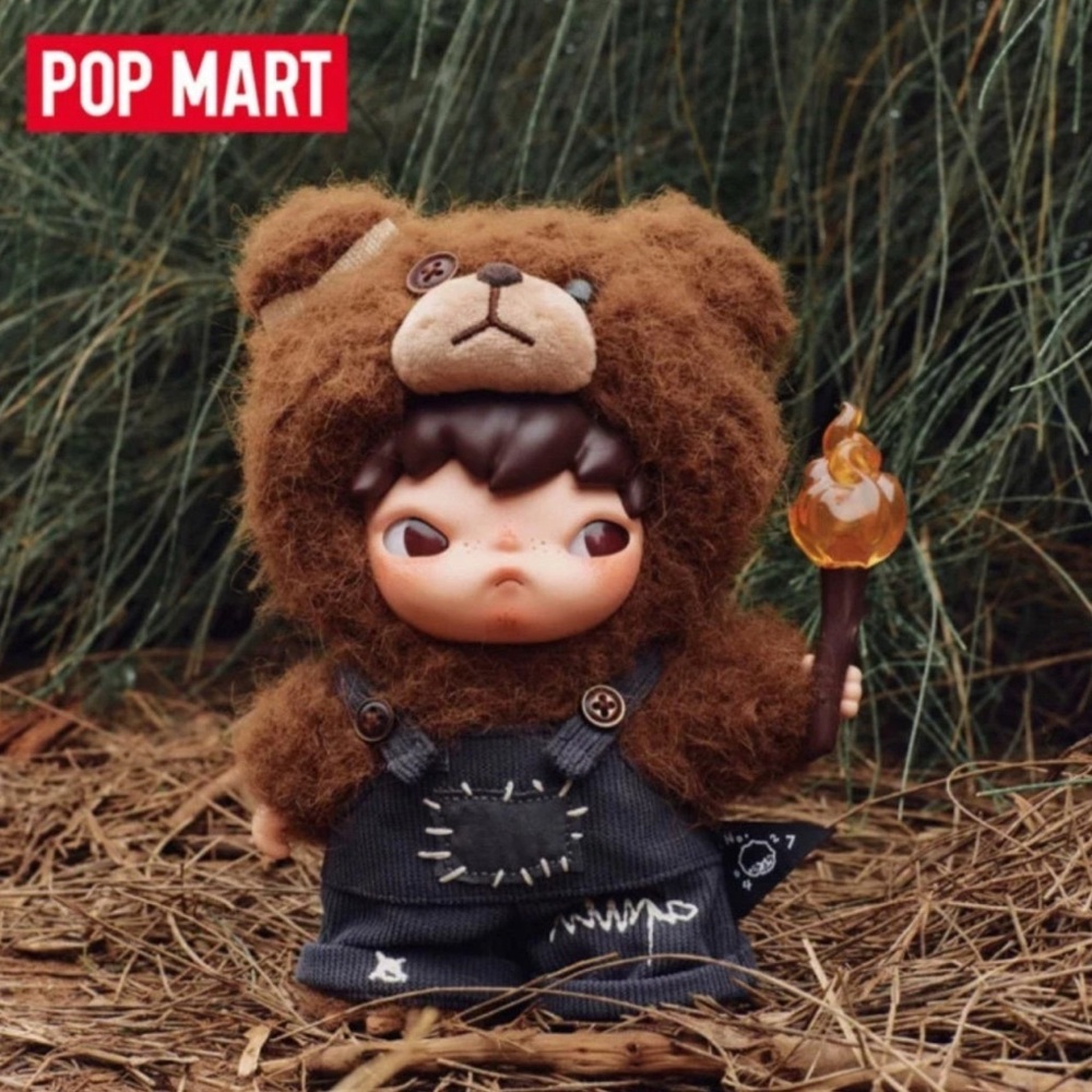 Pop Mart Hirono Living Wild Fight For Joy Plush Doll